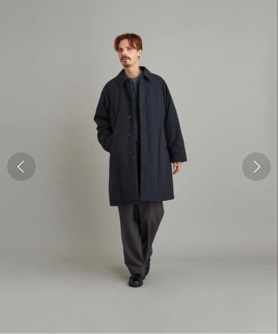 ジャケット・アウター steven alan PADDED BAL COLLAR COAT