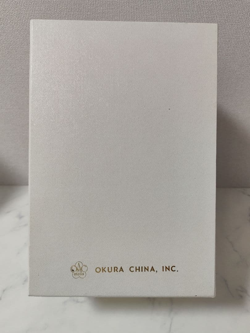 [希少] 大倉陶園 OKURA 花瓶 花器 南天 金彩 フラワーベース