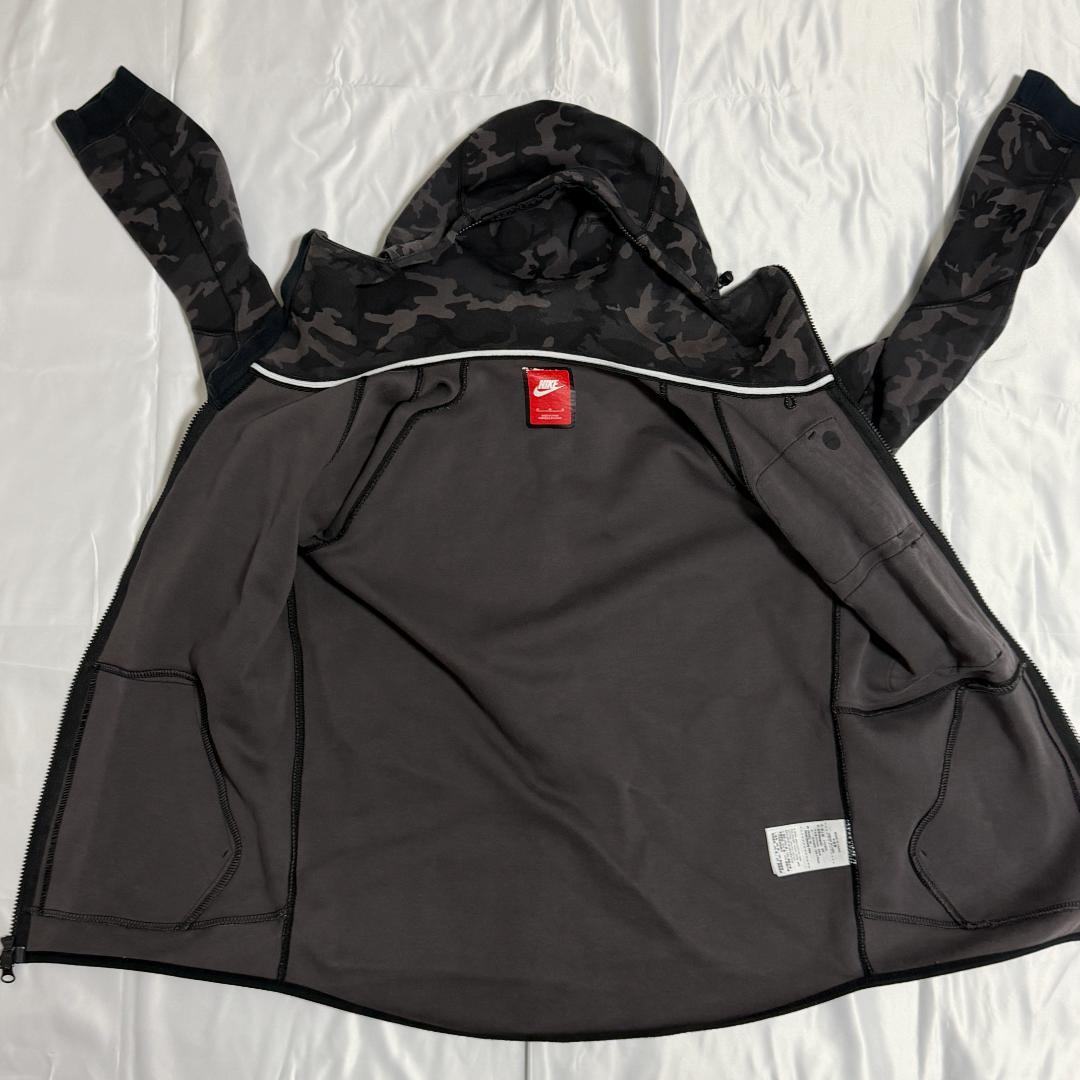 【NIKE】メンズジップパーカー&ボトム/上M下L/ポリエステル/カモフラージュ
