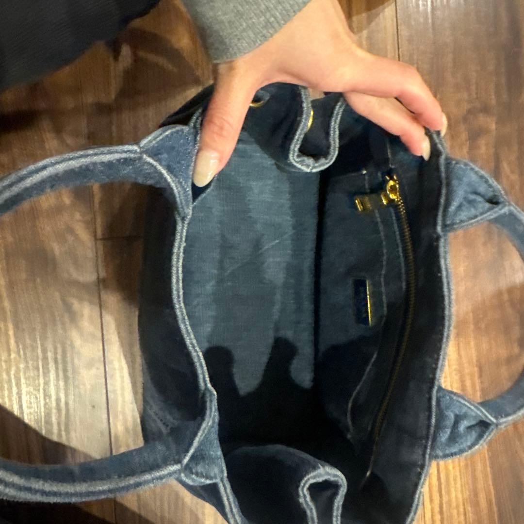 PRADA デニム トートバッグ　良品　 最終値下げ