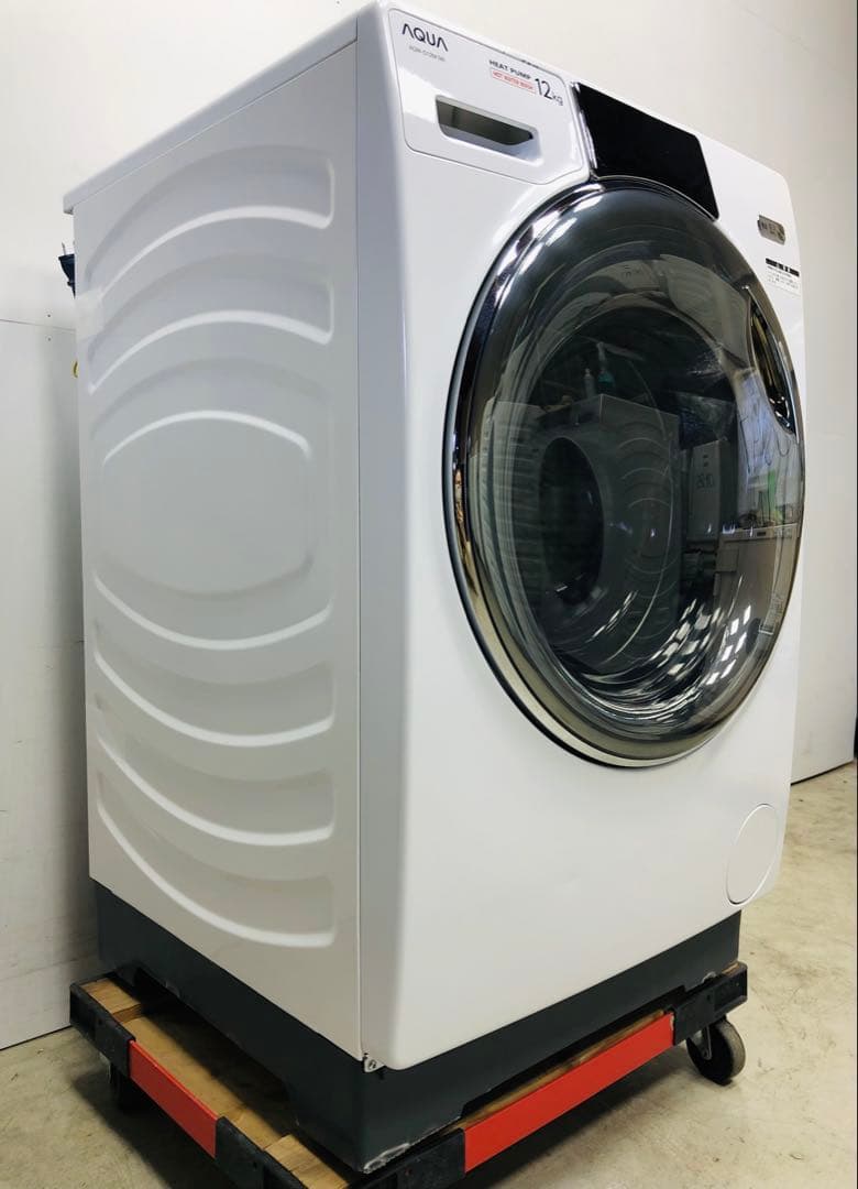 AQUA AQW-DX12M 22年製 ドラム式洗濯乾燥機 ヒートポンプ乾燥