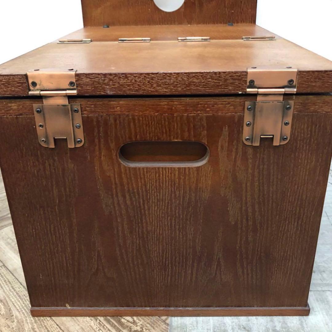 文机　折りたたみ机　アンティーク　和モダン　インテリア