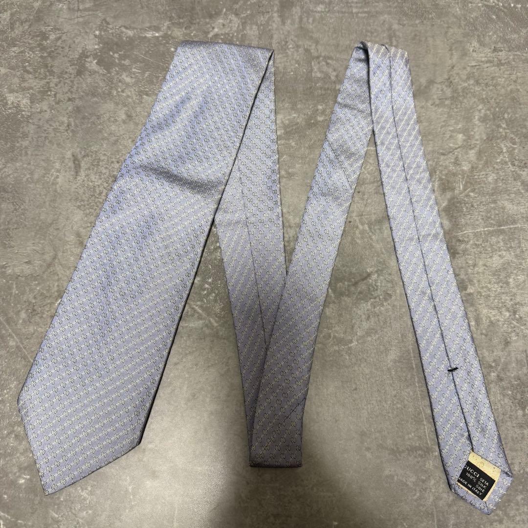 【✨美品✨】 GUCCI グッチ ネクタイ インターロッキング GG柄 結婚式