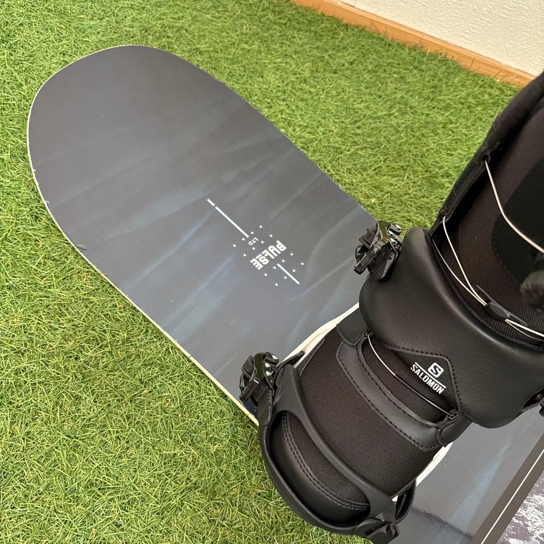 ブーツ無し‼️O6 SALOMON 149cm メンズスノーボードセット