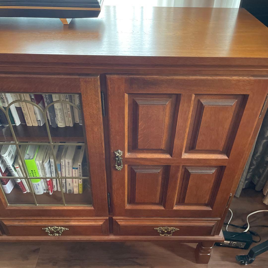 カリモクコロニアル　木製キャビネット
