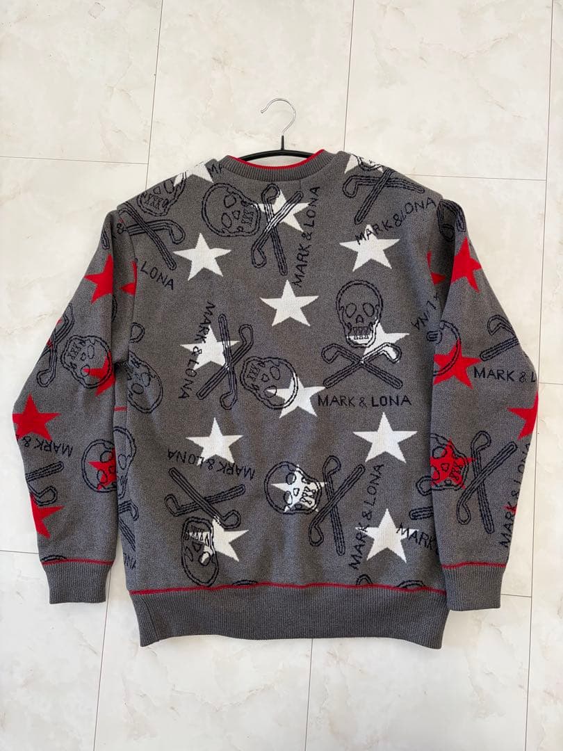 MARK & LONA スカルデザイン セーター