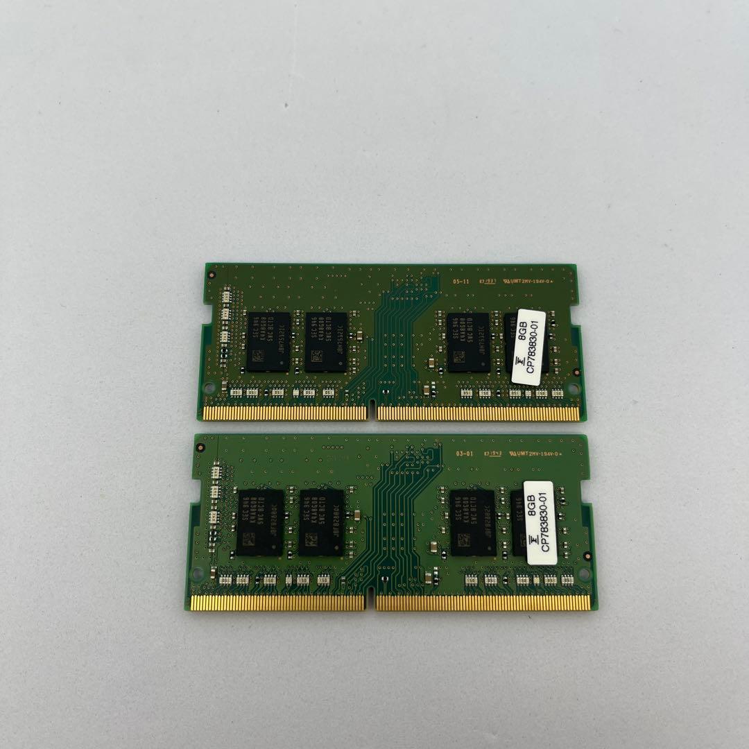 Samsung DDR4 メモリ 16GB(8GB×2枚セット)