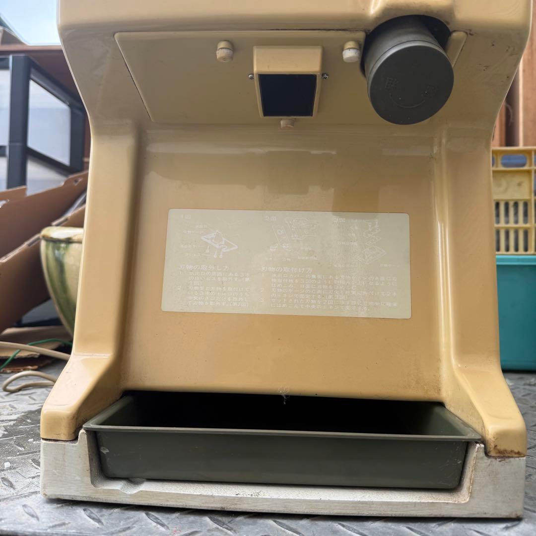 稼働品⁉️Hatsuyuki HC-27 かき氷機　初雪　 アイススライサー