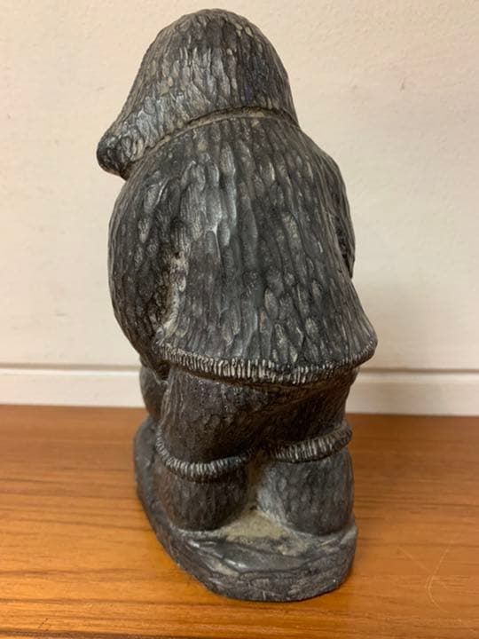 イヌイット　アートエスキモー　石細工　NUVUK カナダ　