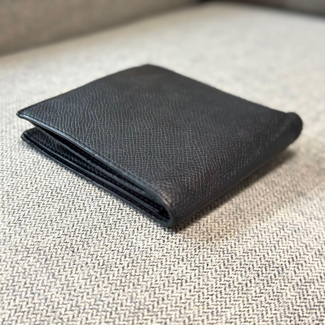HERMES エルメス コペルニクス MC2 ⼆つ折り財布 ブラック