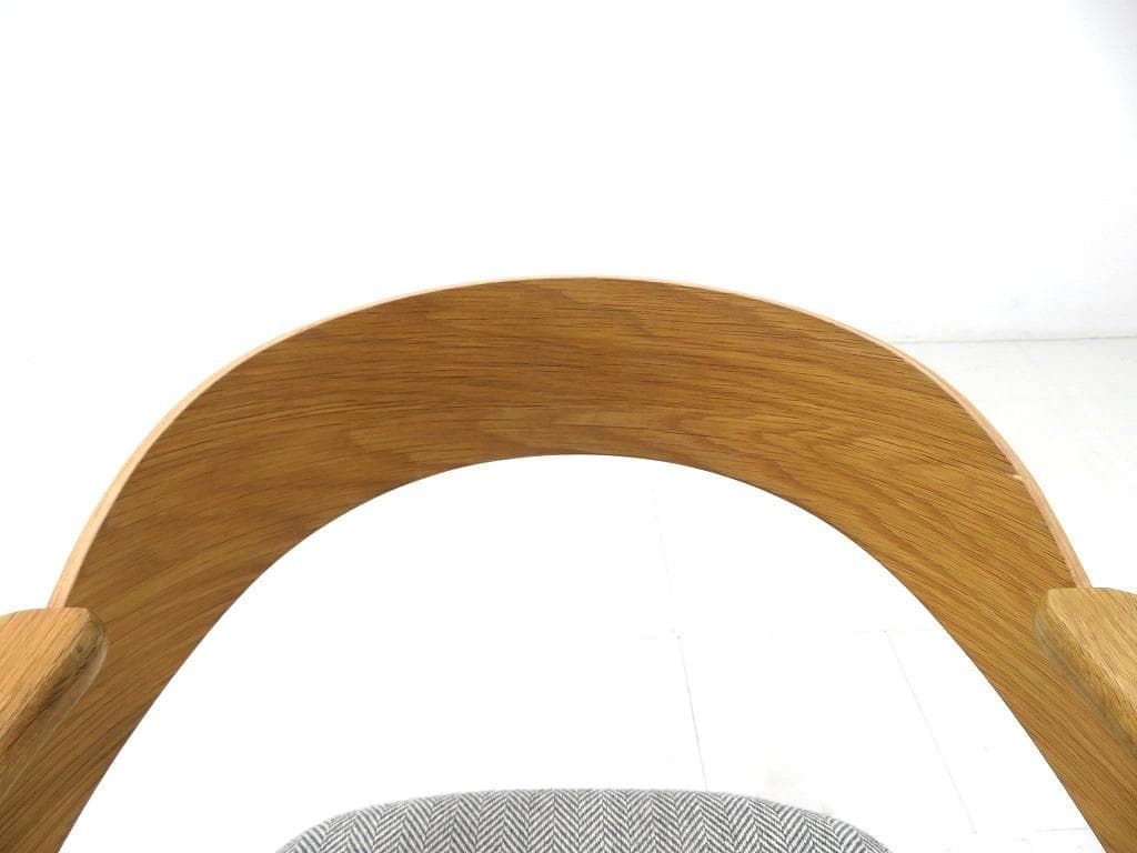 展示品　アデペシュ　ダニス　ショートアームチェア　ダイニングチェア　　4脚セット