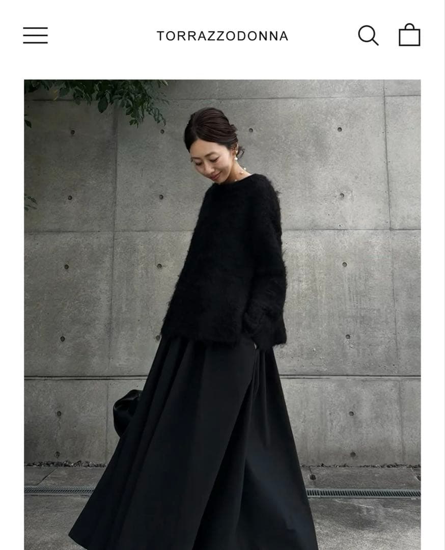 TORRAZZODONNA 2wayニットワンピース　shikinaコラボ　上下