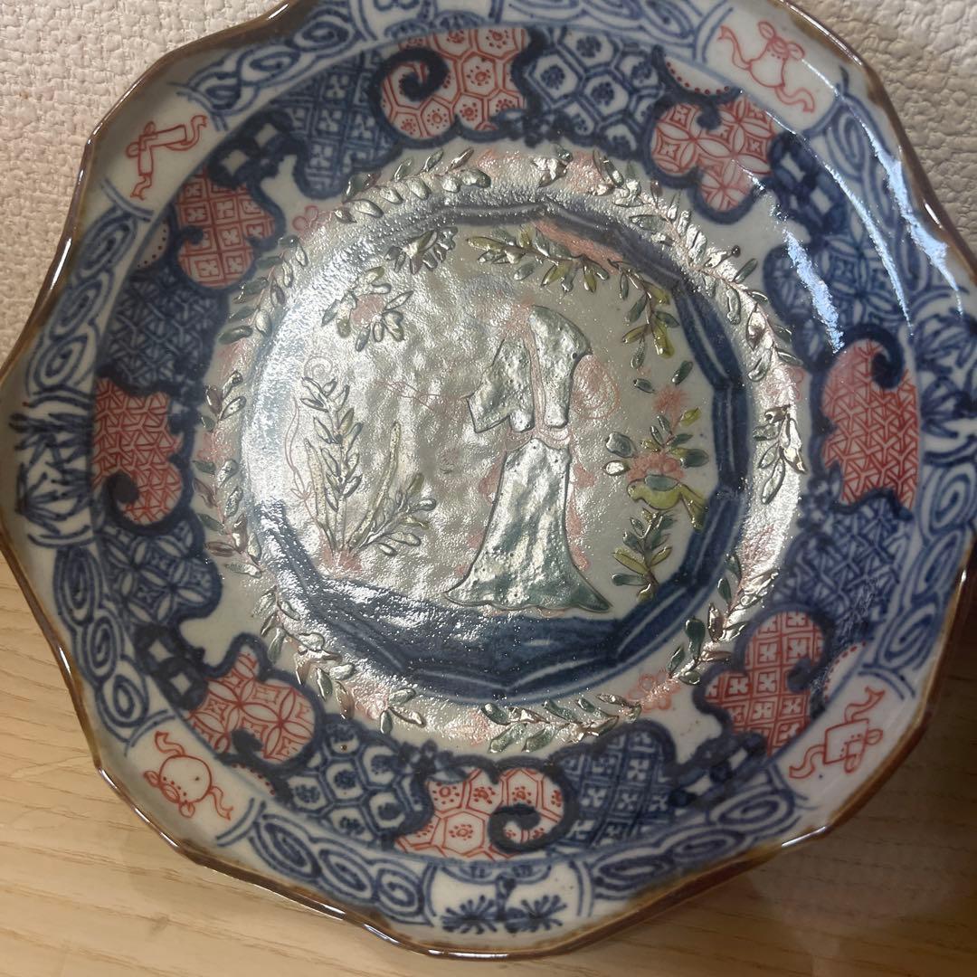 中国時代皿4枚セット