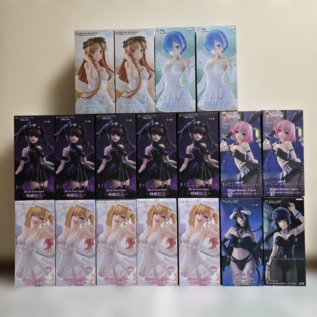 BiCute シリーズ　プライズフィギュア　18体　セット