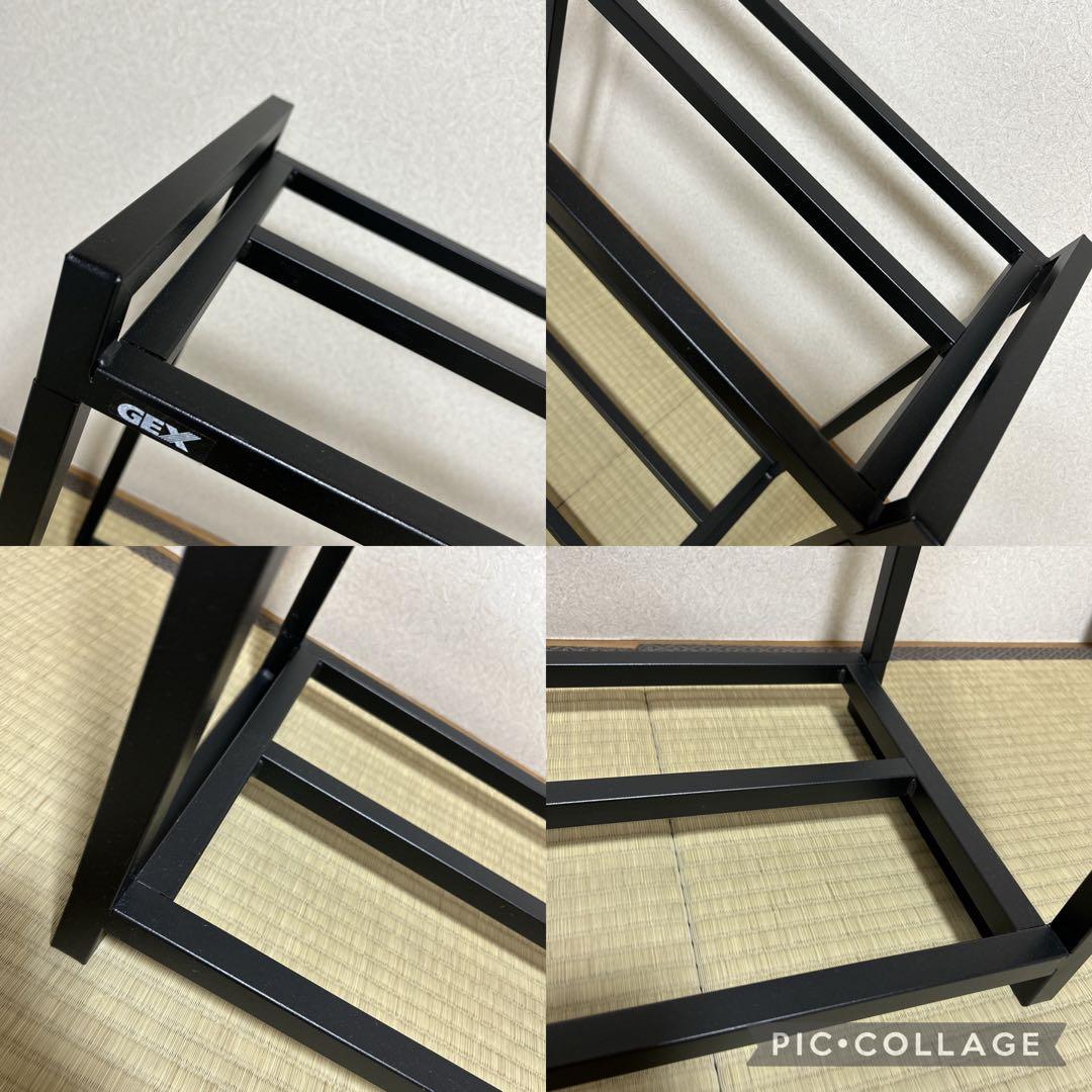 【大阪 近畿 直接取引 引き取り限定】美品 GEX 60cm水槽 水槽台セット