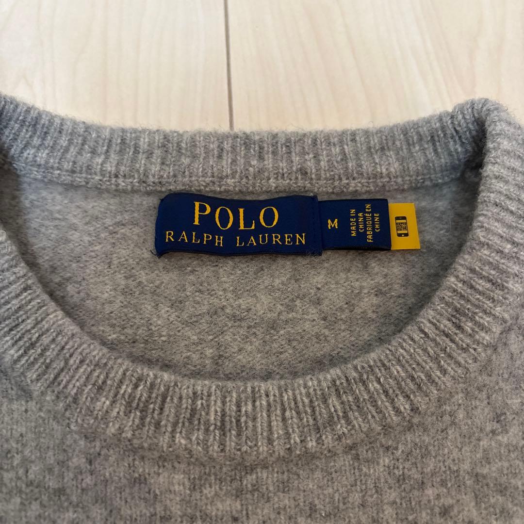 Polo Ralph Lauren グレー ニット セーター　M