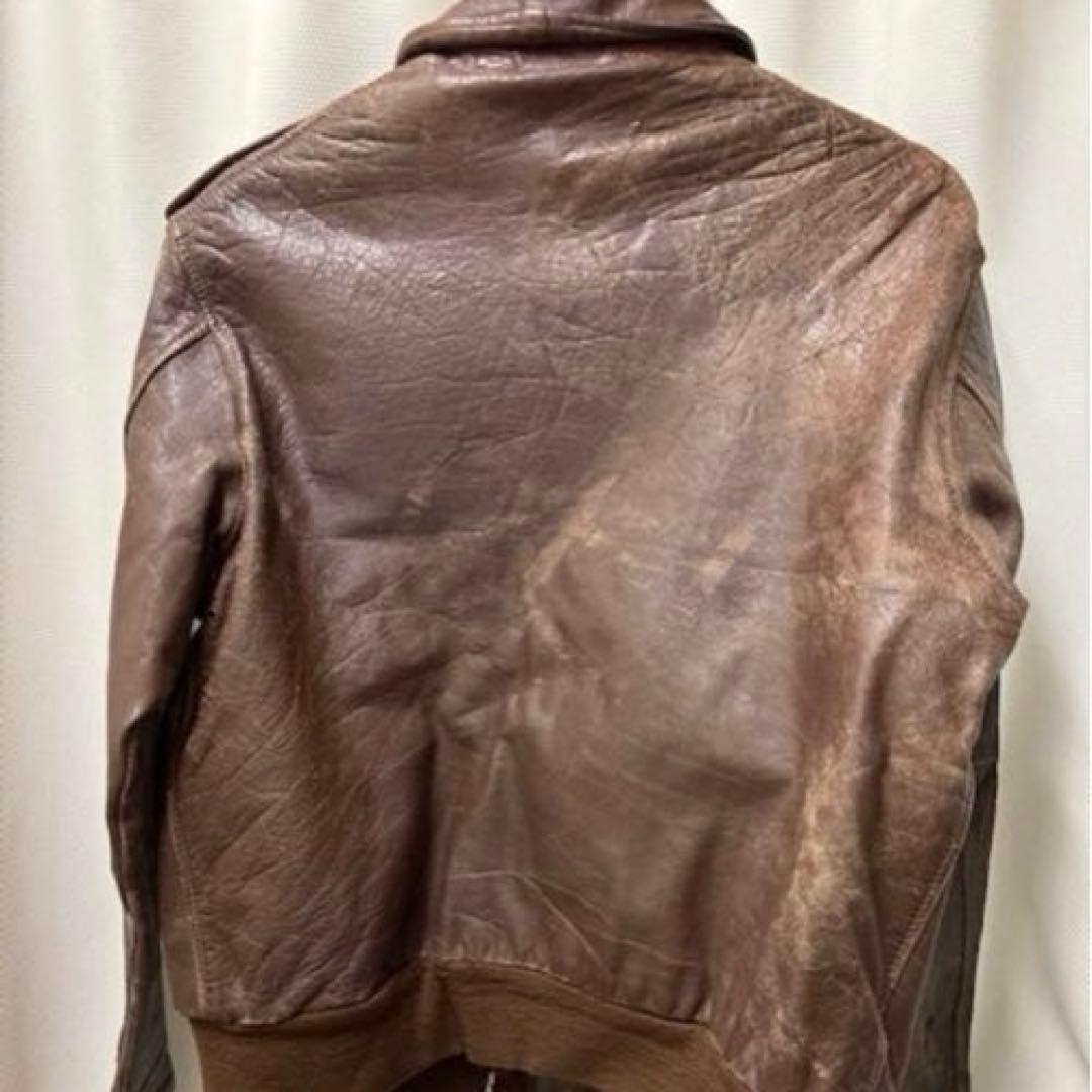 40s A2 フライトジャケット Perry WWII ビンテージ 米軍 実物