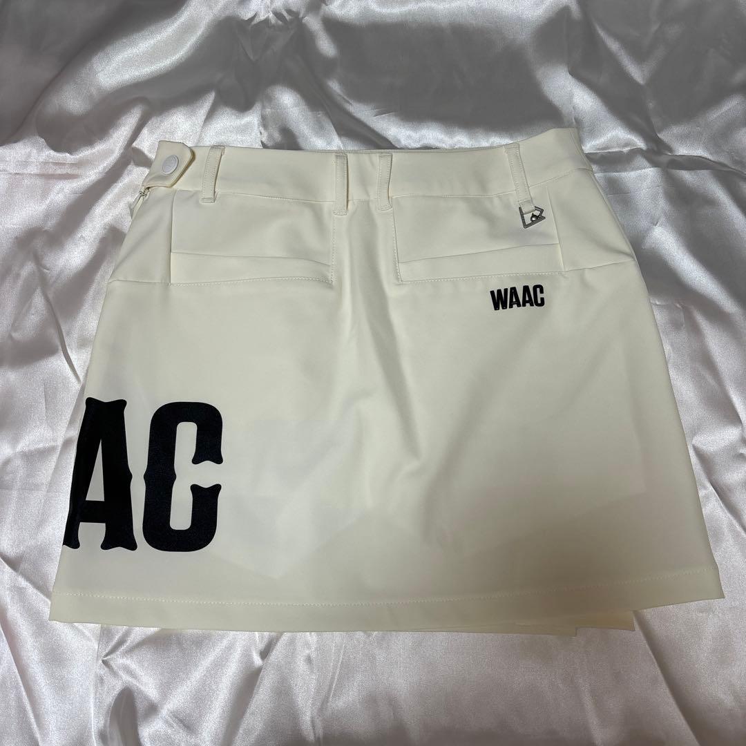 セール中！WAAC ロゴプリント ゴルフスカート L