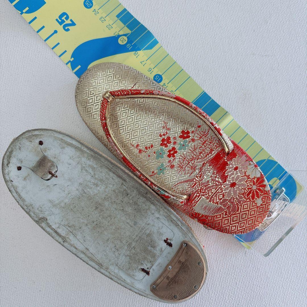 【昭和レトロセット】　七五三　7歳女の子　小物セット　朱地　51528