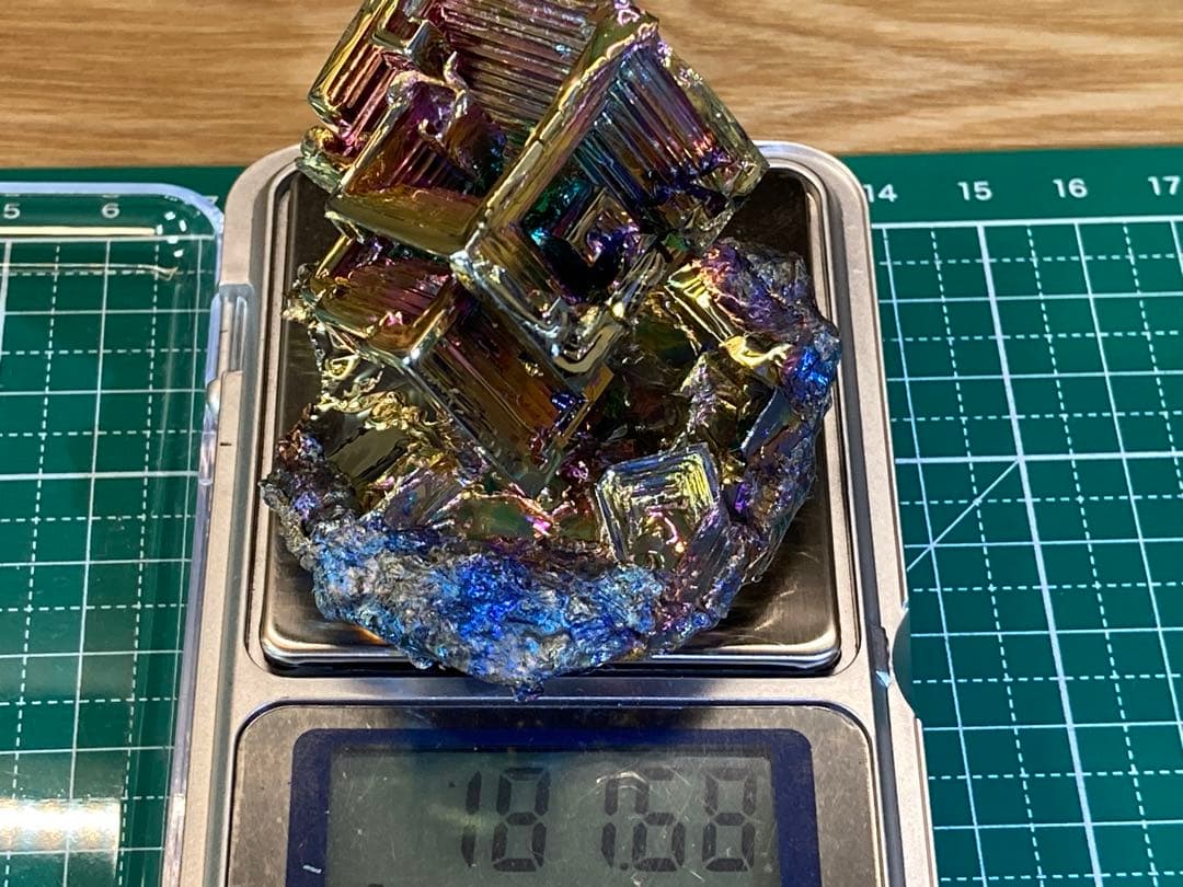 ビスマス結晶181gレインボー