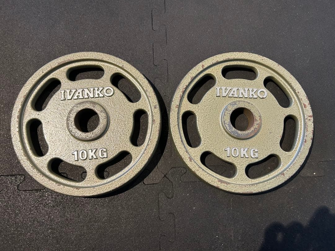 IVANKO イヴァンコ　オリンピックプレート 10kg×2枚