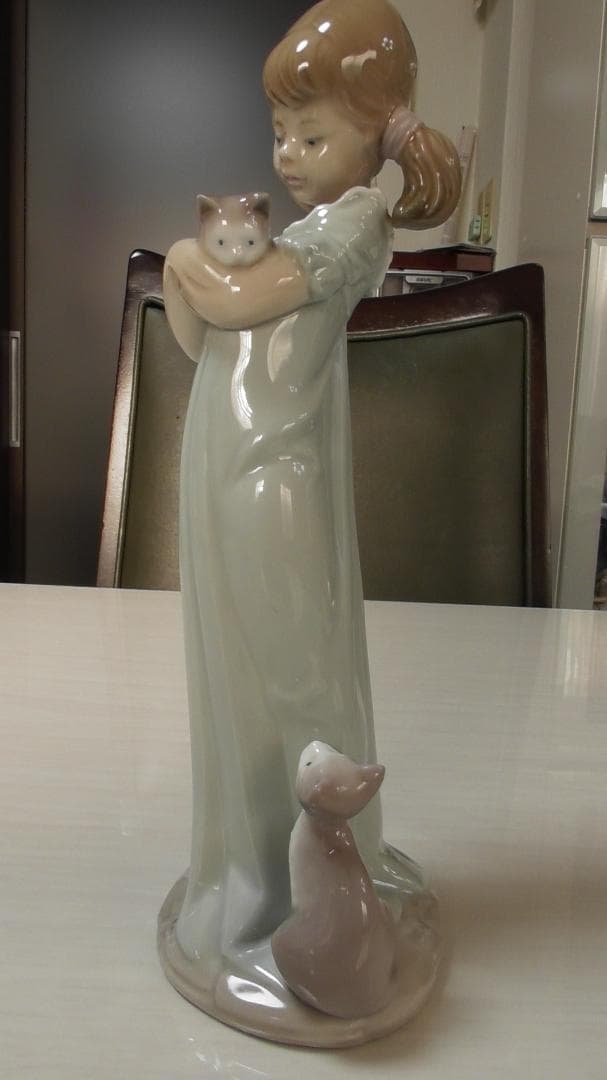 LLADRO　リヤドロ　【私の事も忘れないで】リアドロ 　インテリア　L522