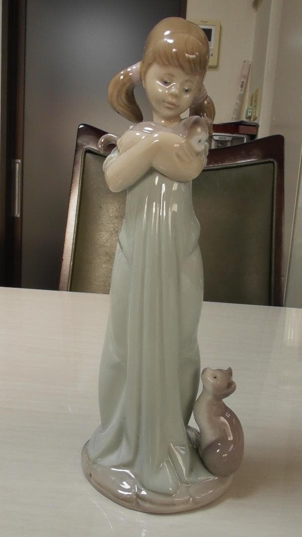 LLADRO　リヤドロ　【私の事も忘れないで】リアドロ 　インテリア　L522