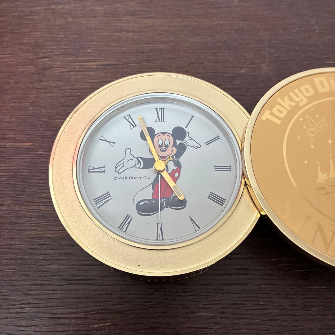 Disney ディズニーランド　オープン記念　置き時計　未使用保管品　希少　時計