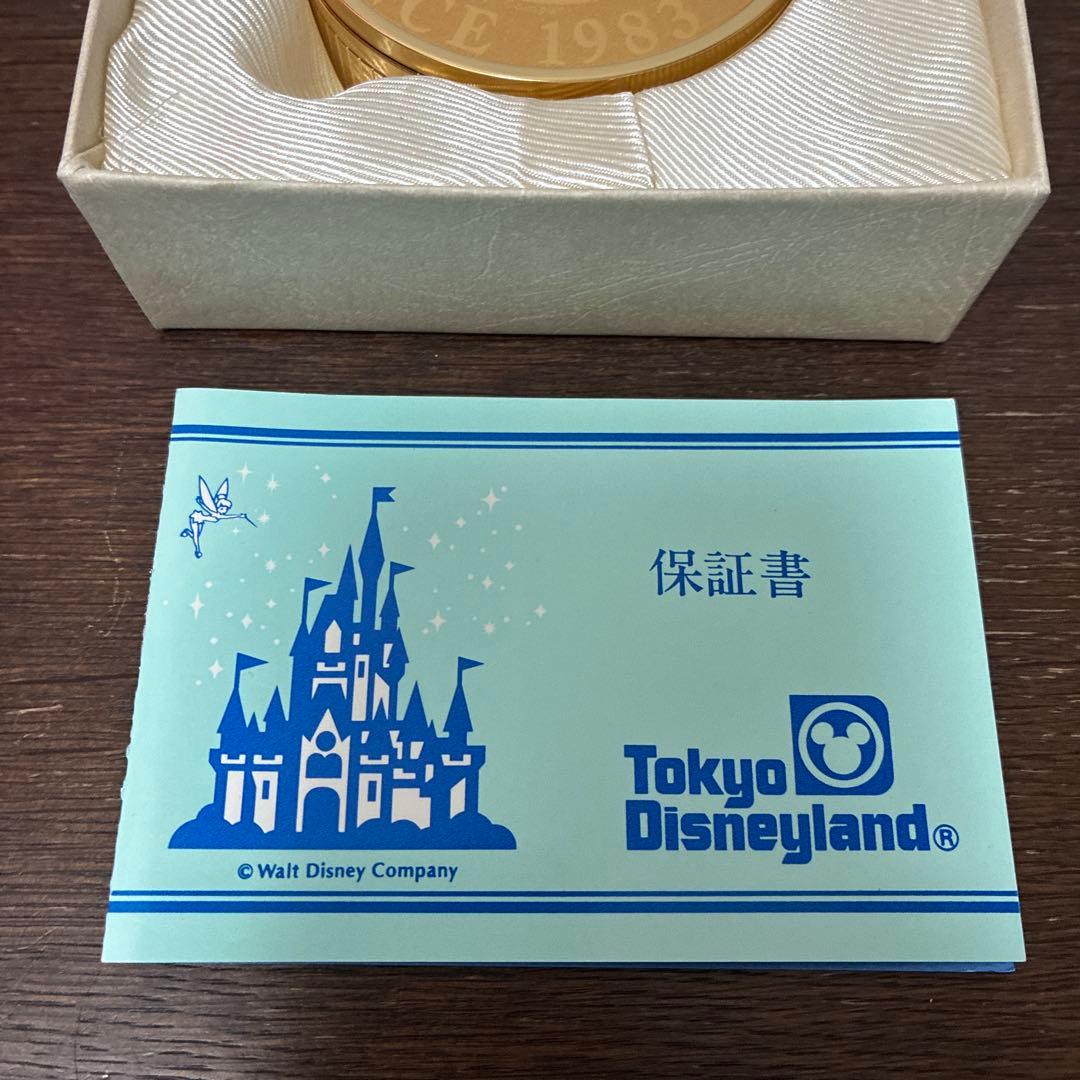Disney ディズニーランド　オープン記念　置き時計　未使用保管品　希少　時計