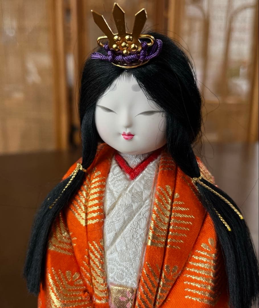 真多呂人形 お雛さま 親王飾り 立雛 木目込人形 桃の節句　希少品