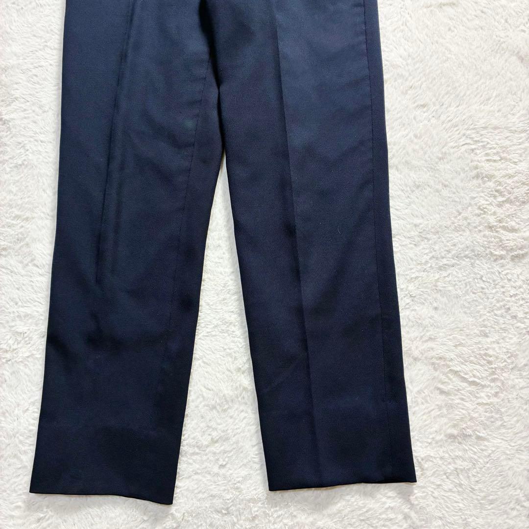 スーツセレクト パンツスーツ ウォッシャブル ダブルブレスト ネイビー S