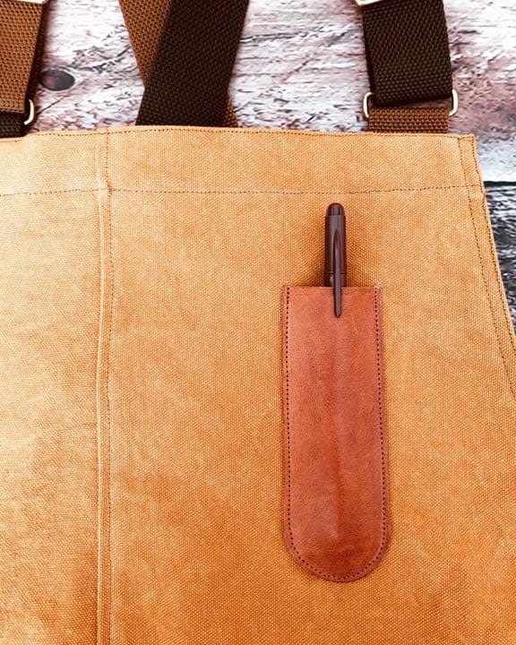 TP-17  エプロン　ベスト　倉敷帆布生地使用