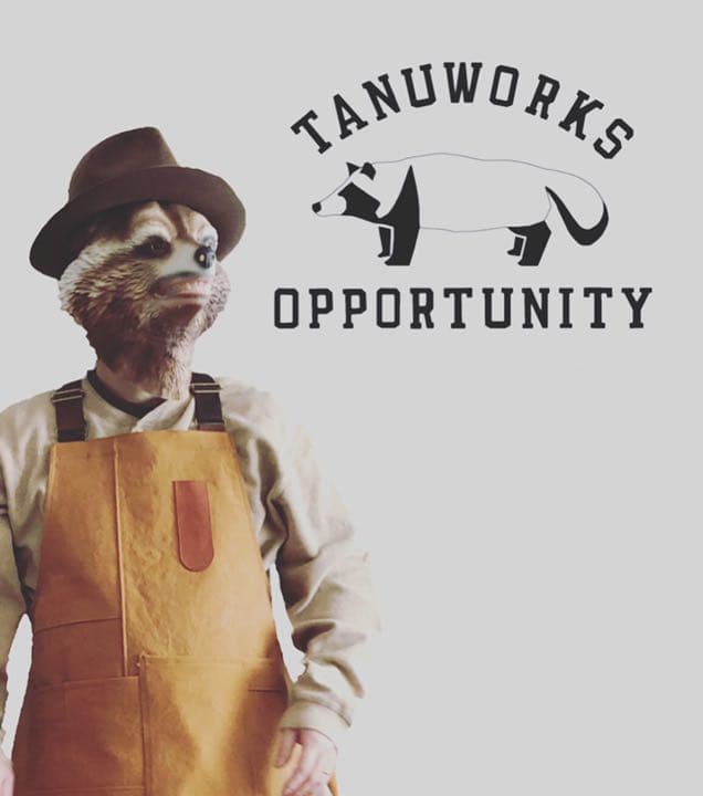 TP-17  エプロン　ベスト　倉敷帆布生地使用