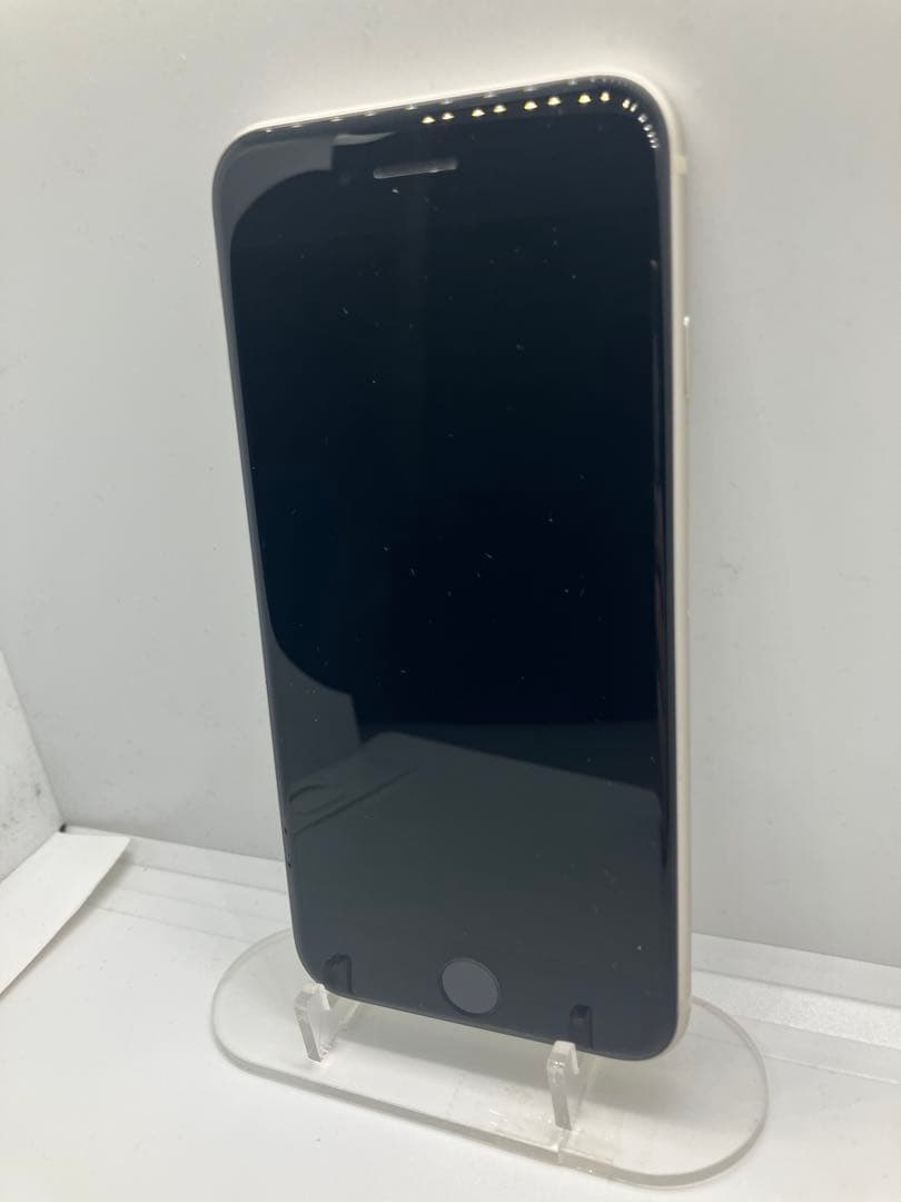 美品 バッテリー100% iPhone SE 第3世代 SIMフリー