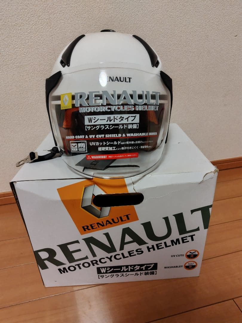 RENAULT Wシールドタイプ ジェットヘルメット