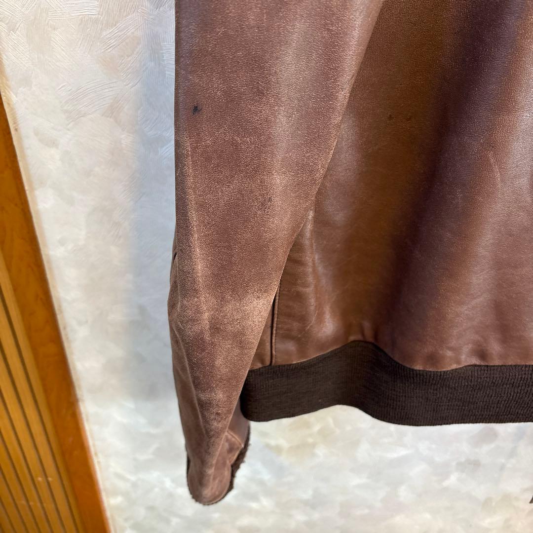 Wills &  A-2 レザー 40 Made in USA