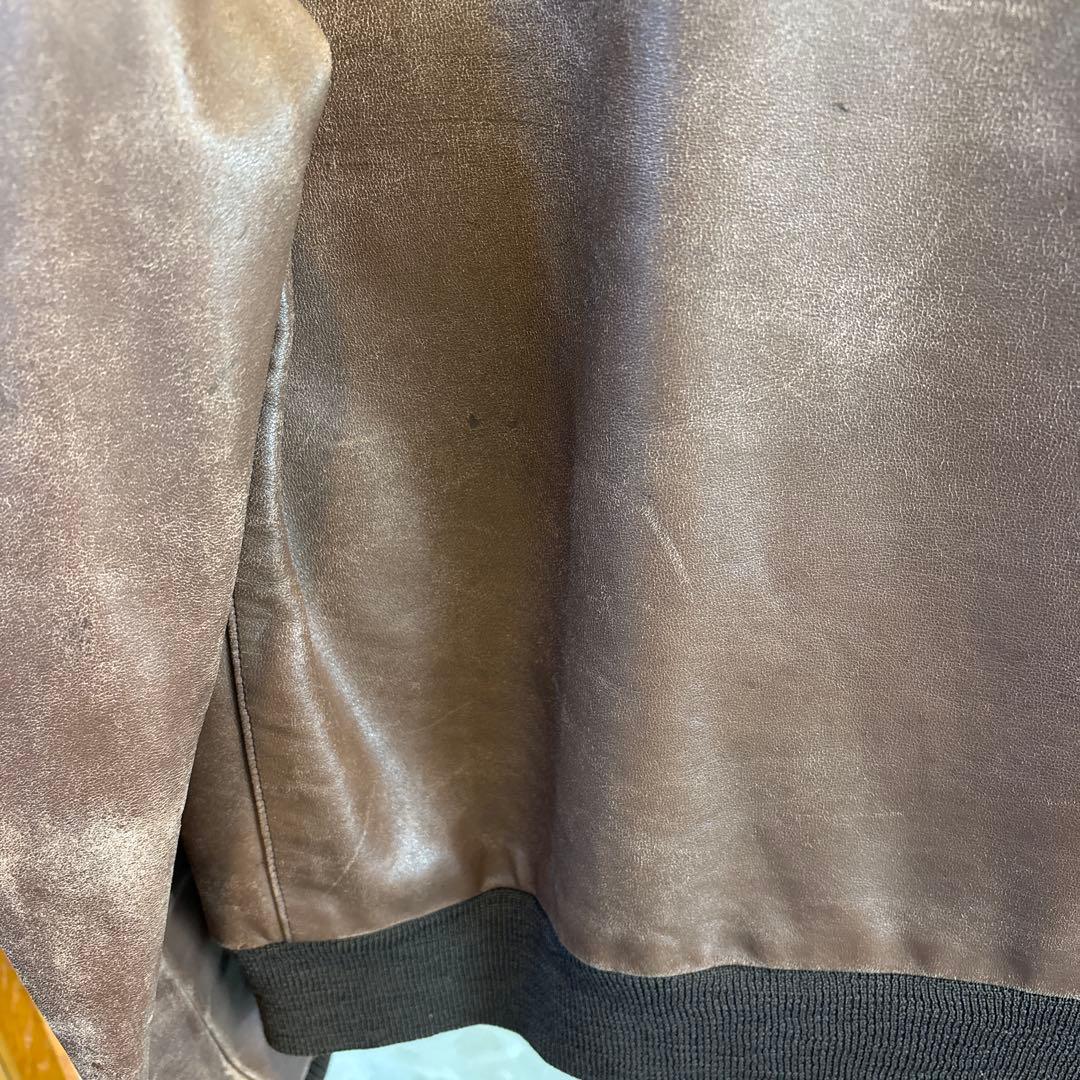 Wills &  A-2 レザー 40 Made in USA