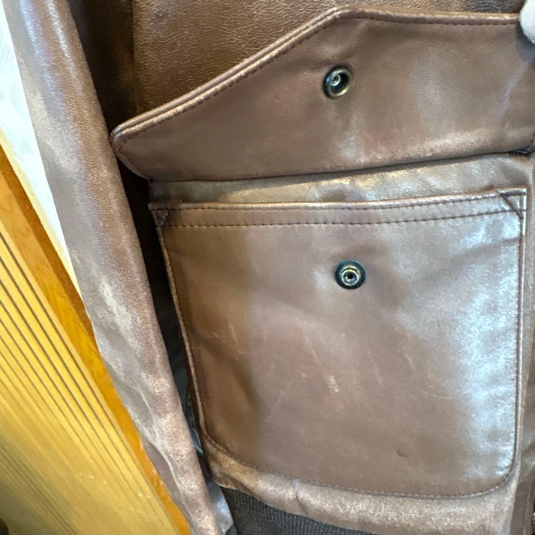 Wills &  A-2 レザー 40 Made in USA