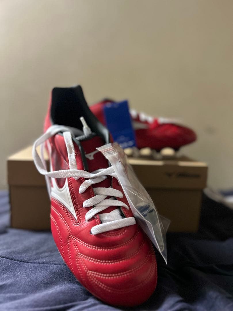 【新品・未使用】ワイタンギPS ラグビースパイク 28.5cm レッド