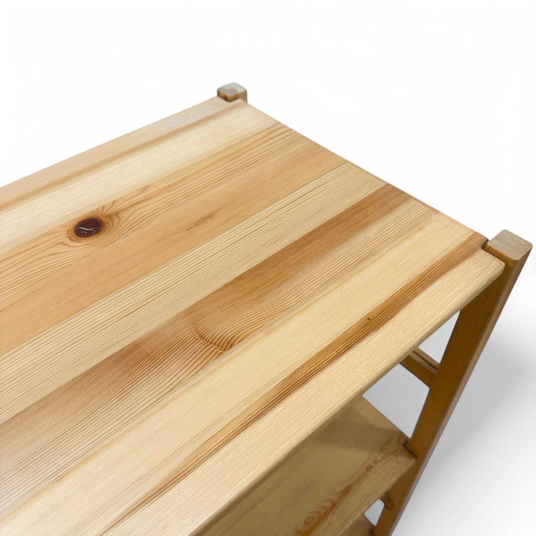 無印良品 パイン材ユニットシェルフ・86cm幅・中