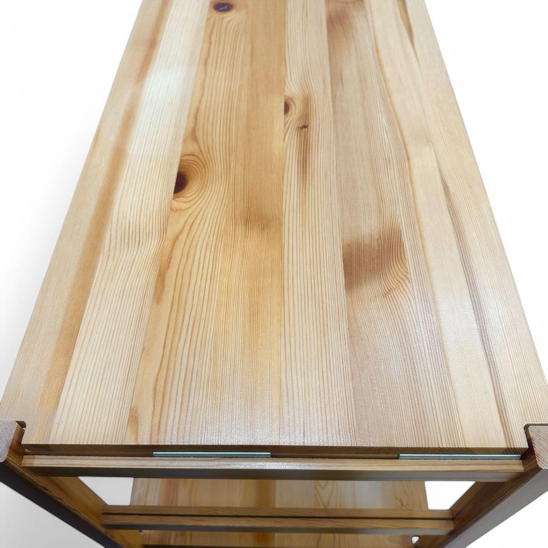 無印良品 パイン材ユニットシェルフ・86cm幅・中