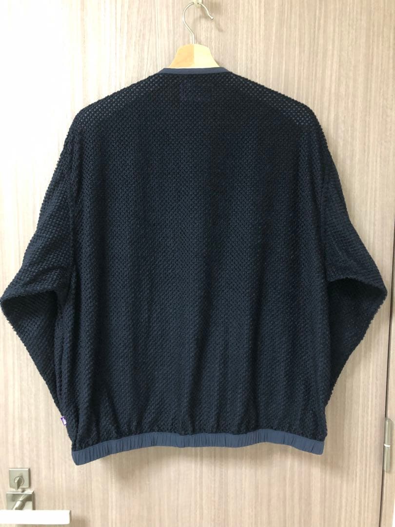 ザノースフェイスパープルレーベル リバーシブルフィールドスナップカーディガン