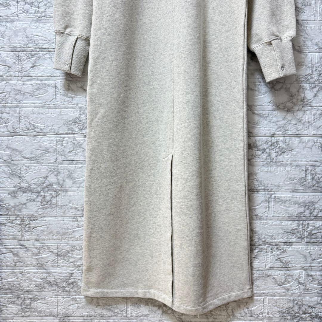 ADAM ET ROPÉ バルーンスリーブ スウェットワンピース　F キナリ