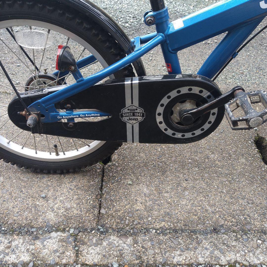 Jeep 子供用自転車 18インチ 青