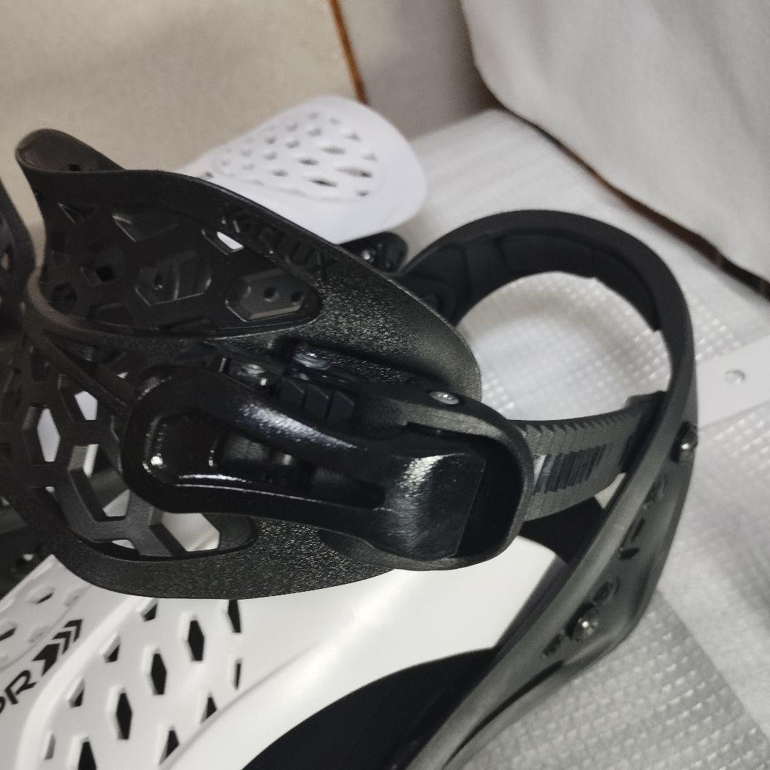 FLUX PR ビンディング Mサイズ ホワイト/ブラック　美品