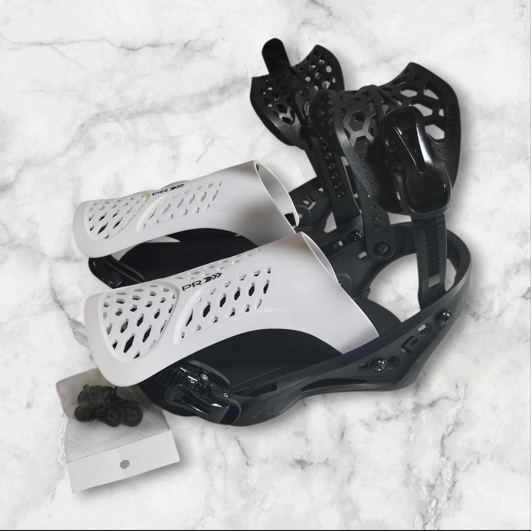 FLUX PR ビンディング Mサイズ ホワイト/ブラック　美品