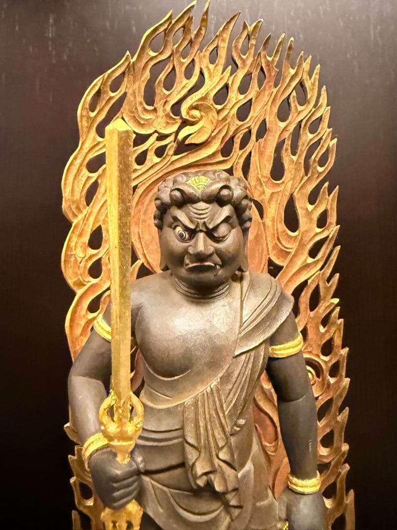 不動明王 運慶 リアル彩色仕上げ 仏像ワールド イスム