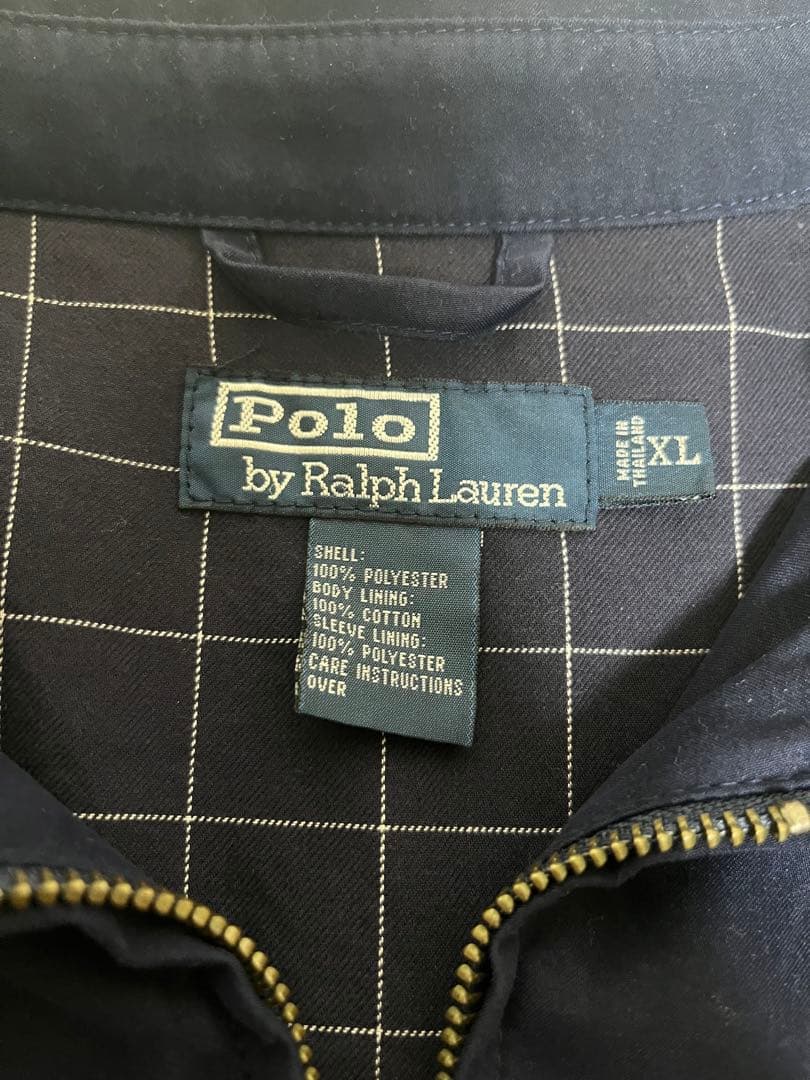 ポロラルフローレン　スイングトップ　ネイビー　XL