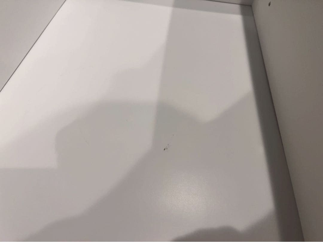 白いkotori　LOWYA キッチンボード 幅160cm ウォールナット