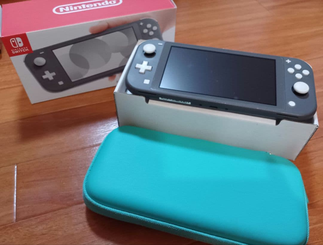 Nintendo Switch Lite グレー　 専用ケース付き